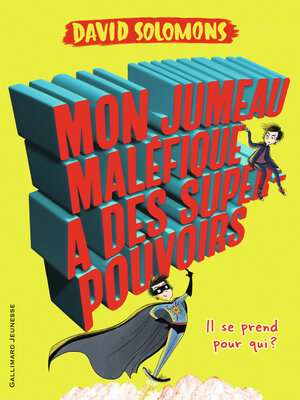 cover image of Mon jumeau maléfique a des super-pouvoirs